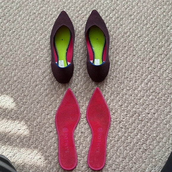 Rothy's Women's Purple Flats - Picture 3 of 3